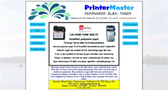 Desktop Screenshot of printermaster.dk